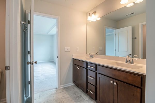 bathroom mirror