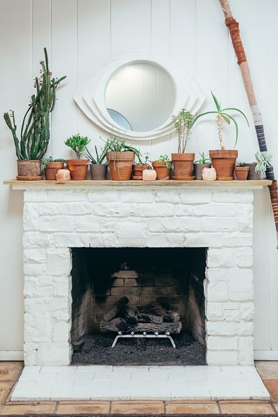 gas wood fireplace