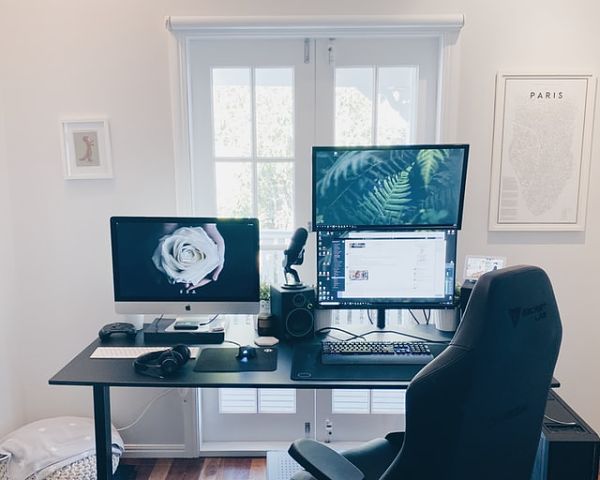home office window