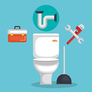 Clogged Bathroom Sink and Toilet