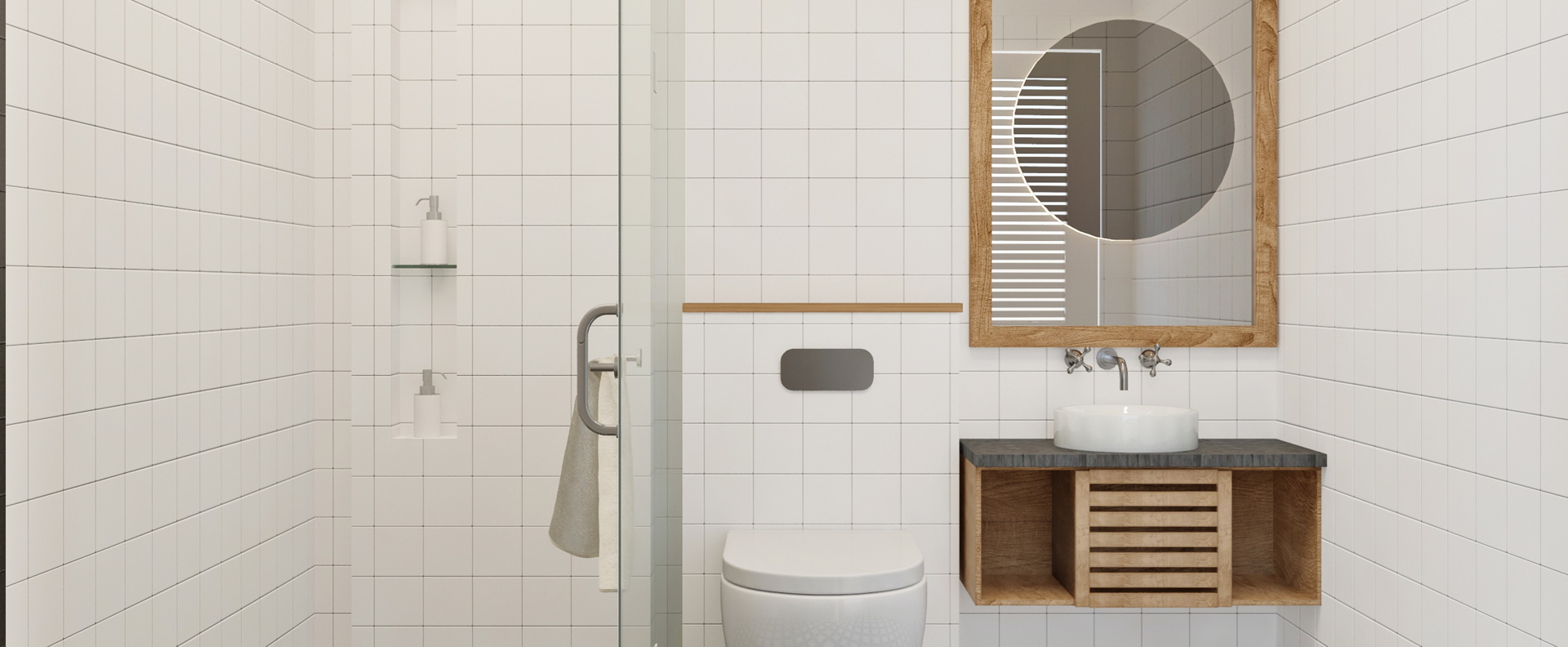 3 4 Bathroom Layout Ideas