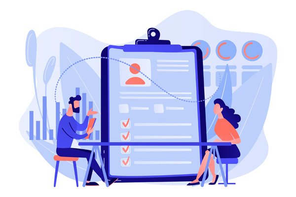 Interviewing contractors