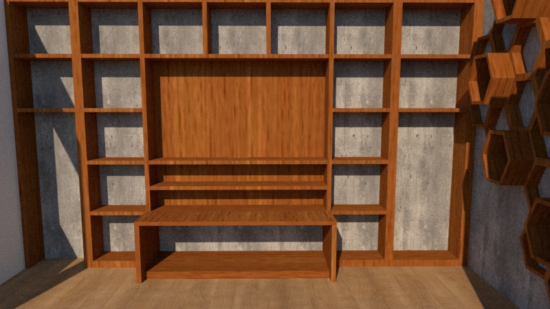 Game room shelving