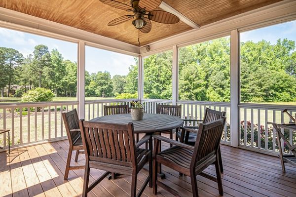 deck into sunroom