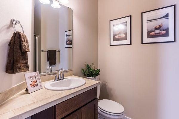 half bathroom