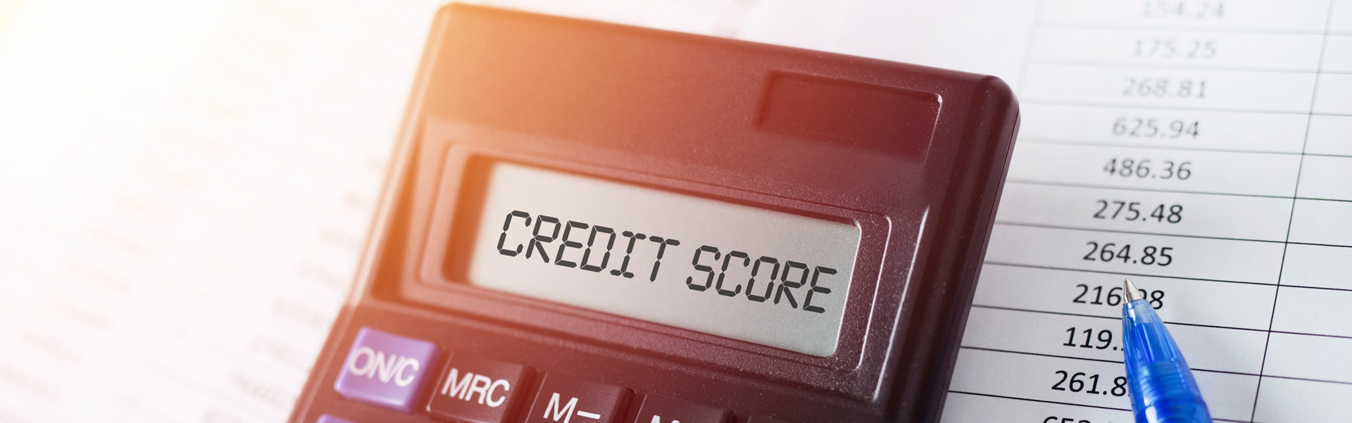 credit score is important