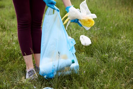 Pick up litter