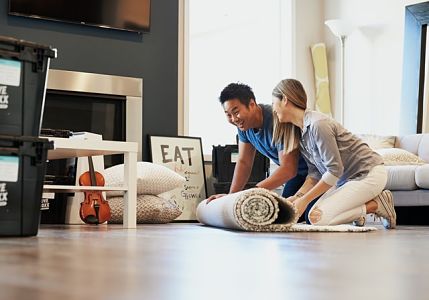 buying new furniture together