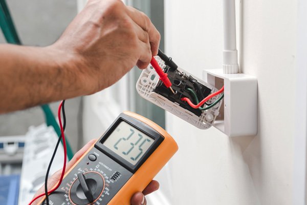 safety measures while adding an outlet