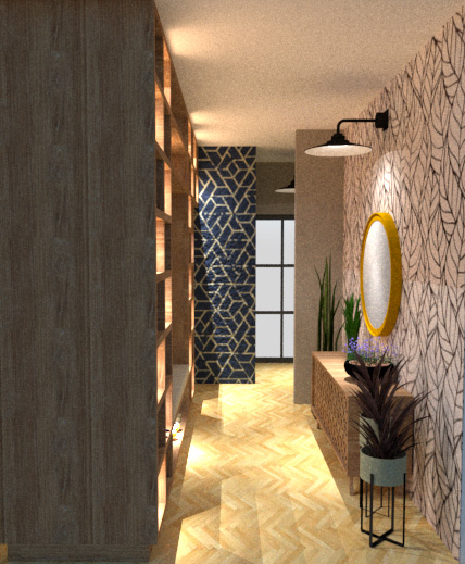 foyer with view to hallway