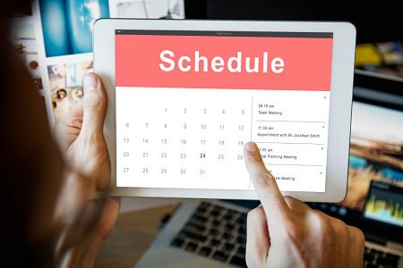 house cleaning schedule