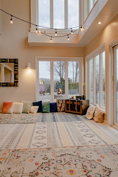 yoga room decor