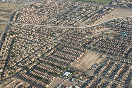 las vegas suburbs