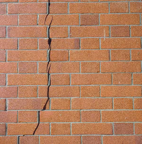 cracked wall