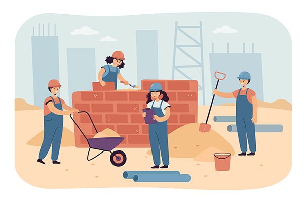 building a wall