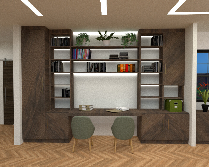 7. Detailed view of the study area