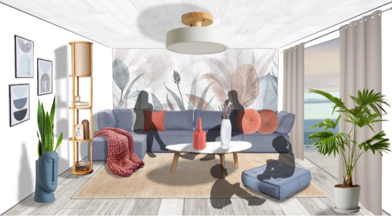 living room render