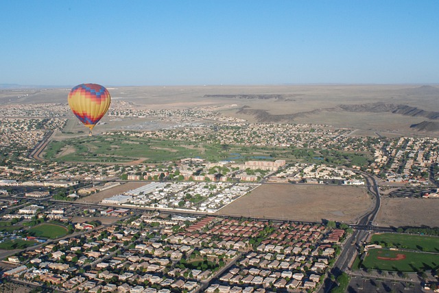 hot air balloon in albuquerque