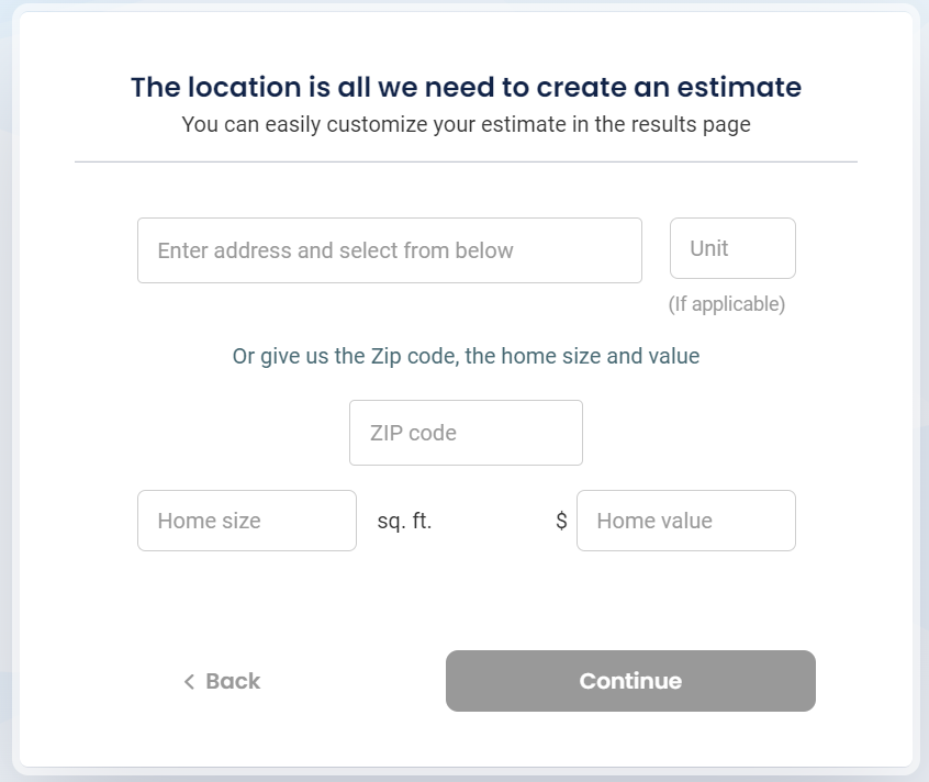 provide address and zip code