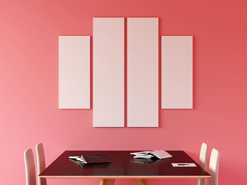 red pastel combo