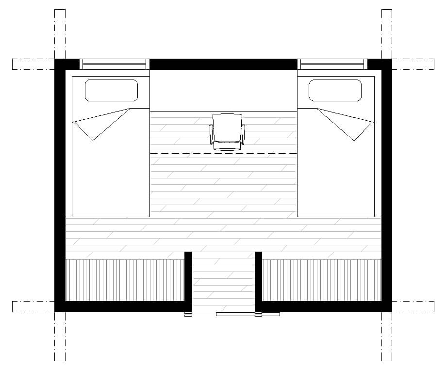 Kids bedroom layout 9
