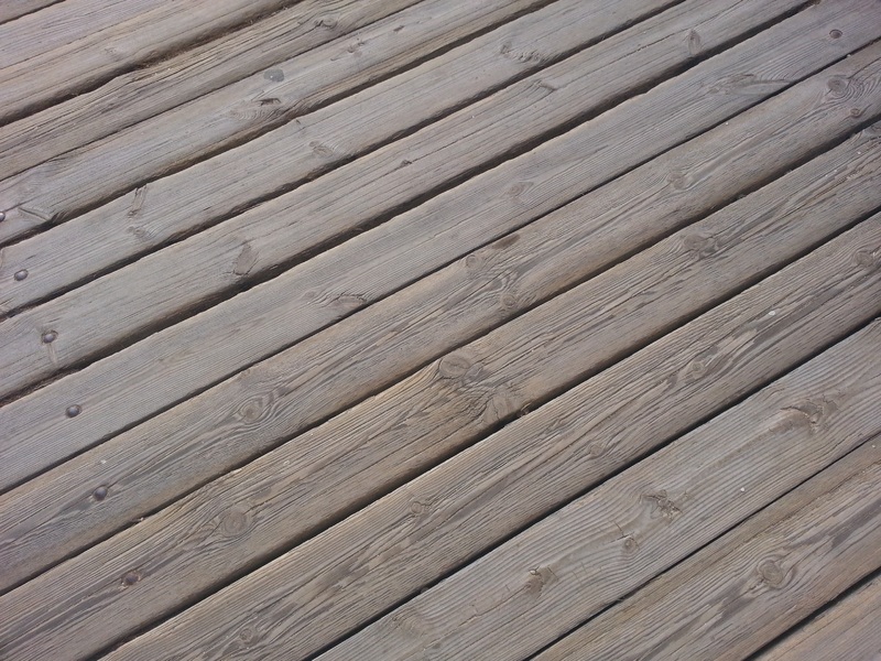 Protecting a deck foundation 