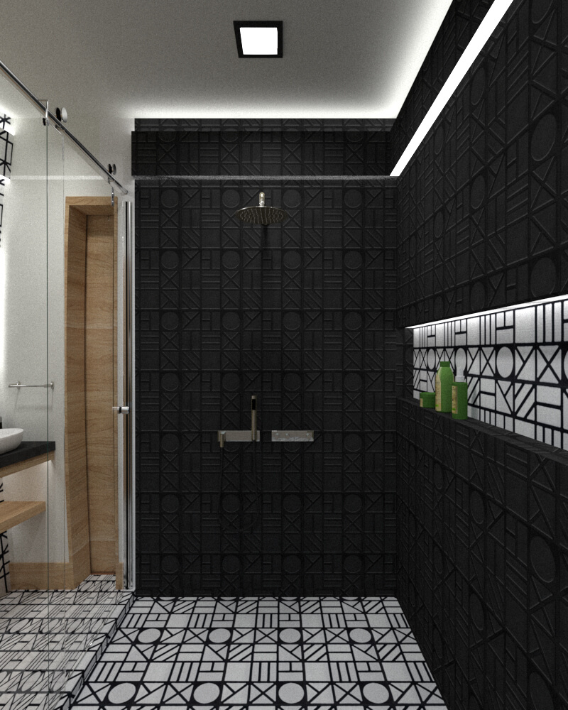 shower section