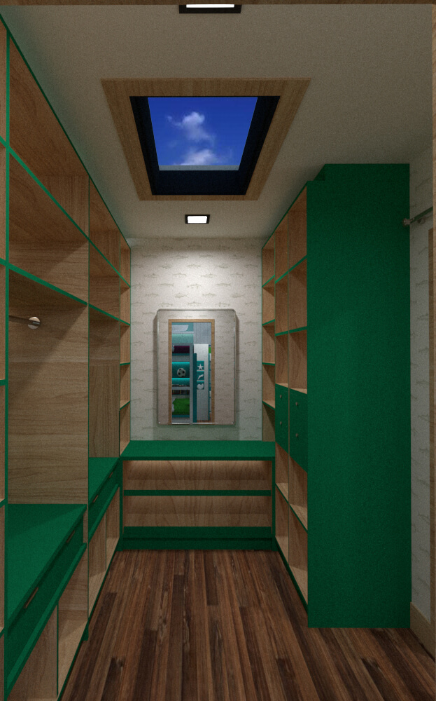 dressing room for guest bedroom