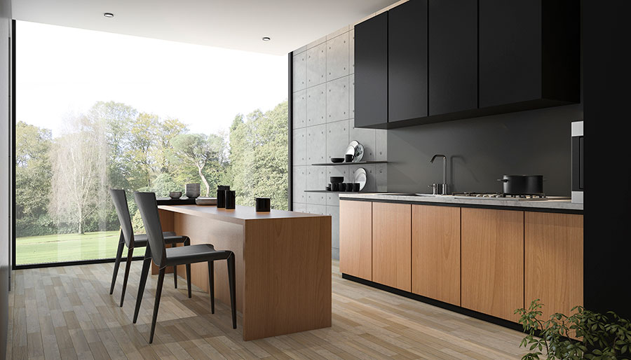 acrylic cabinets kitchen
