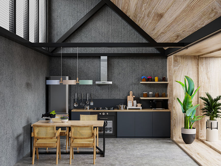 faux plants for kitchen