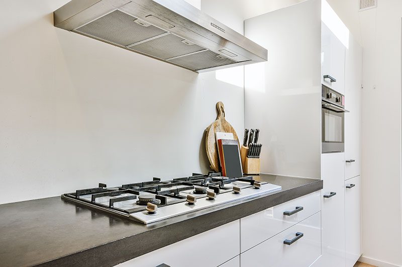 hood inspection in kitchen