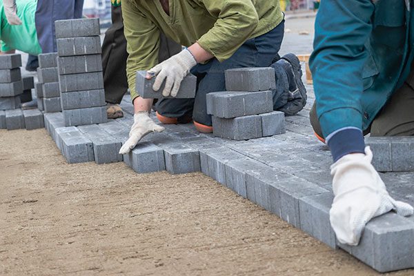 concrete slabs