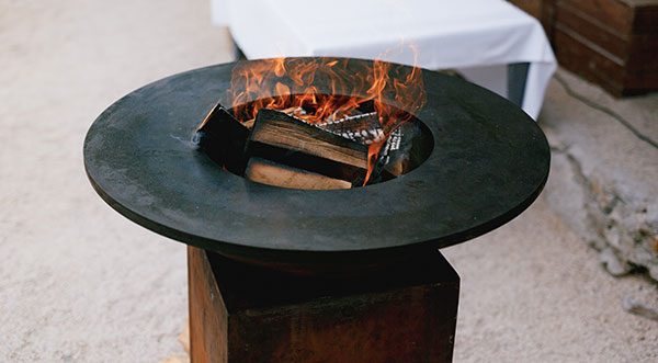 gas fire pit