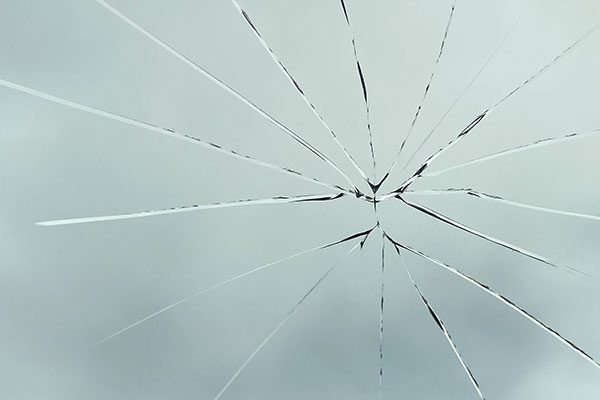 damaged window