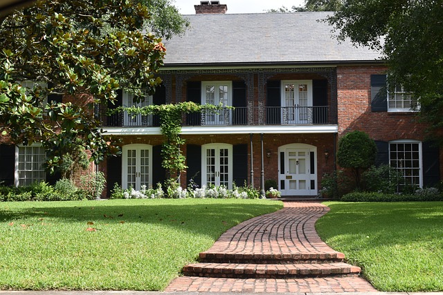 brick walkway