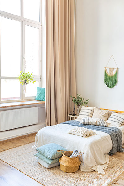 earthy tones for bedroom