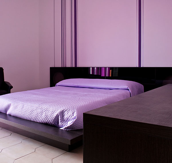 lilac bedroom