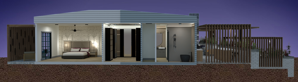 Luxury home design plans facade