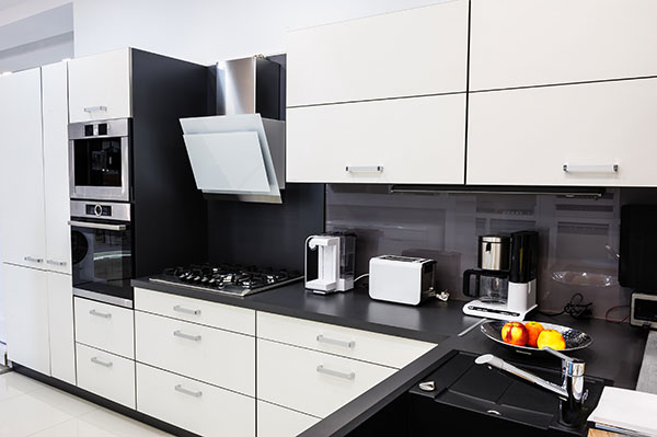 black paint for kitchen