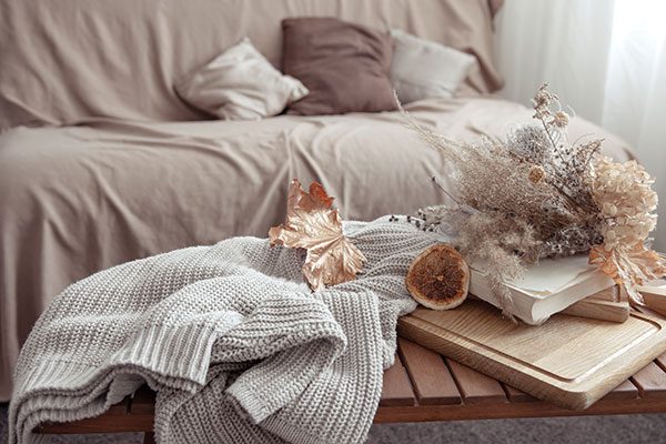 fall warm decor