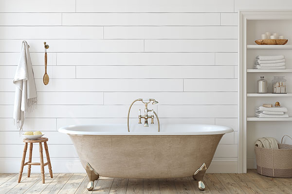 shiplap bathroom walls