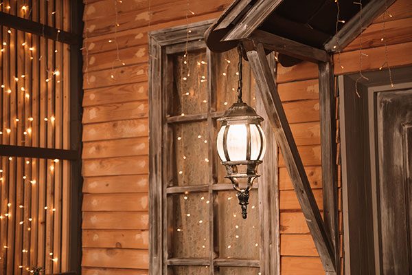 winter porch decor