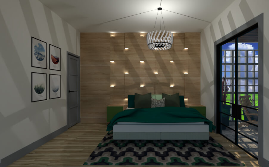 Guest room lights