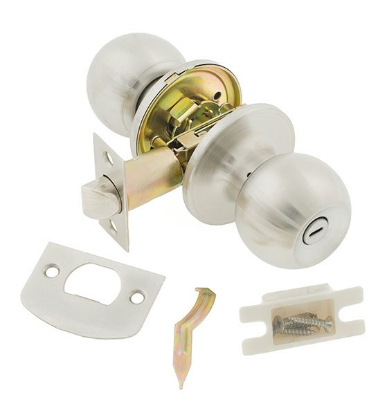 door knob install