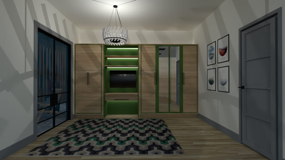 guest room storage