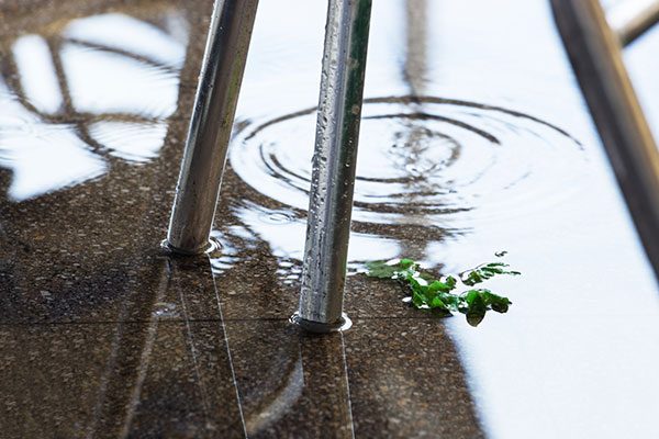 poor drainage