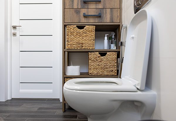 toilet and bath