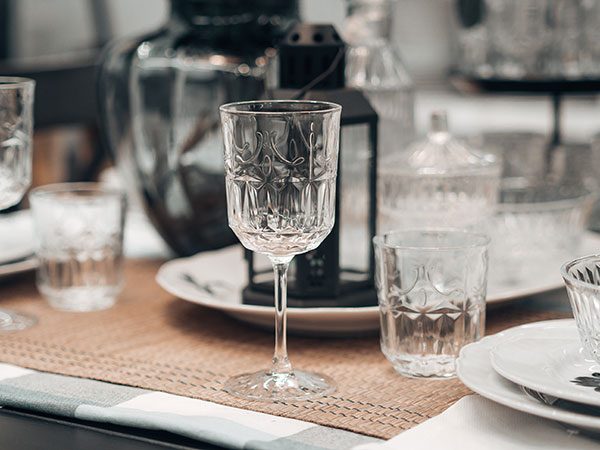 wine glasses