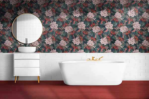 bath wallpaper