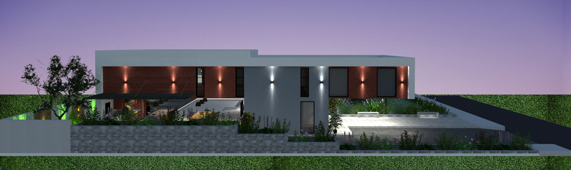 Outdoor living space Outdoor living space view